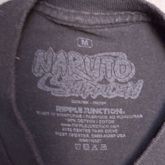 Naruto Shippuden Shirt Men Medium Long Sleeve - Ichiraku Ramen Shop Counter Logo - Picture 4 of 8